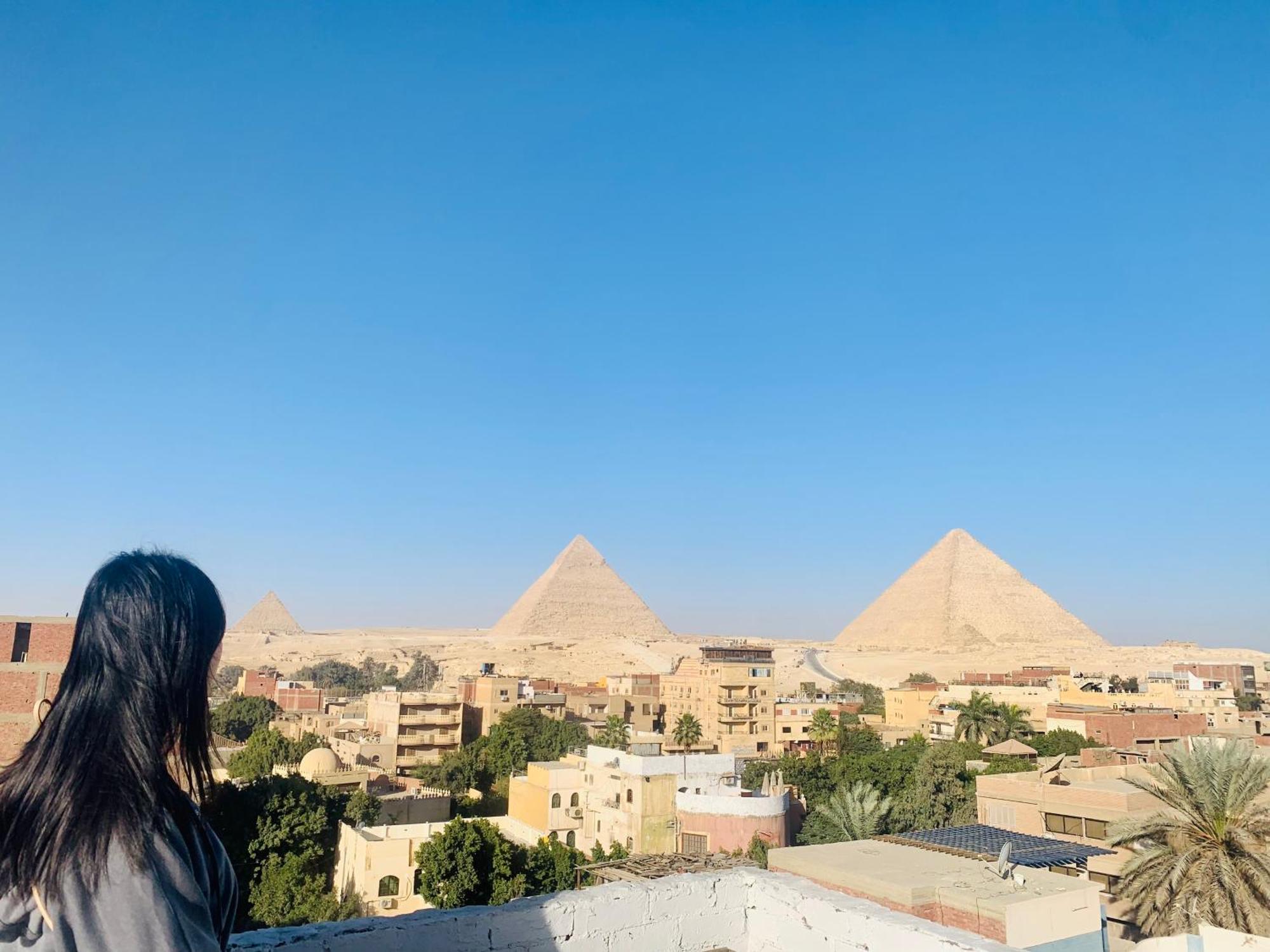 Loay Pyramids View Apartment Кайро Екстериор снимка