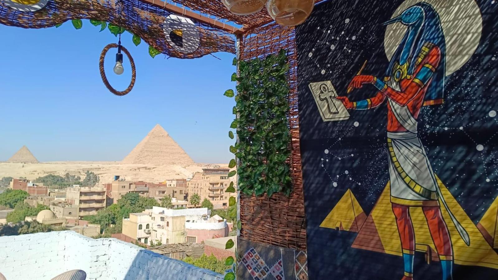Loay Pyramids View Apartment Кайро Екстериор снимка