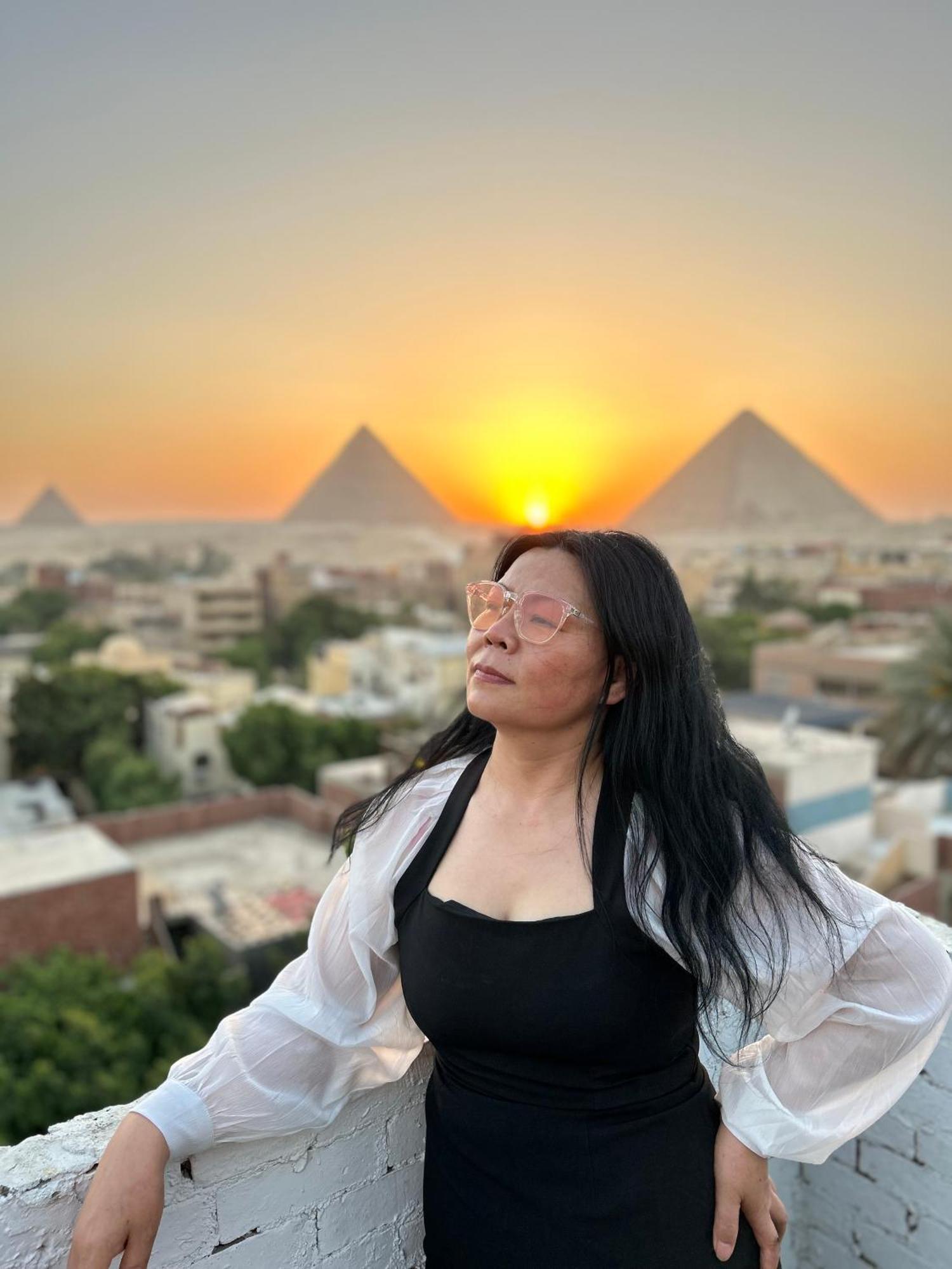 Loay Pyramids View Apartment Кайро Екстериор снимка