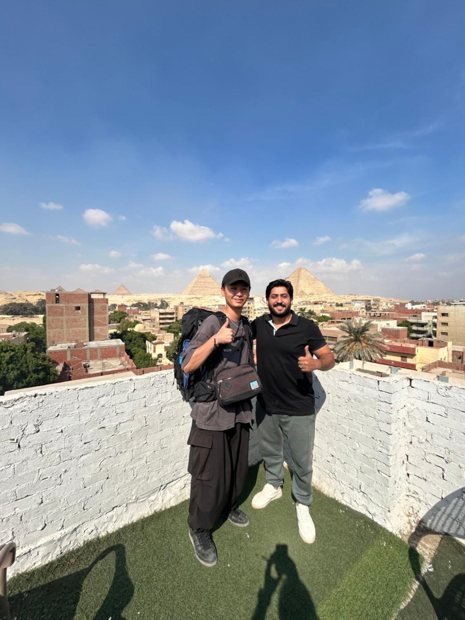 Loay Pyramids View Apartment Кайро Екстериор снимка