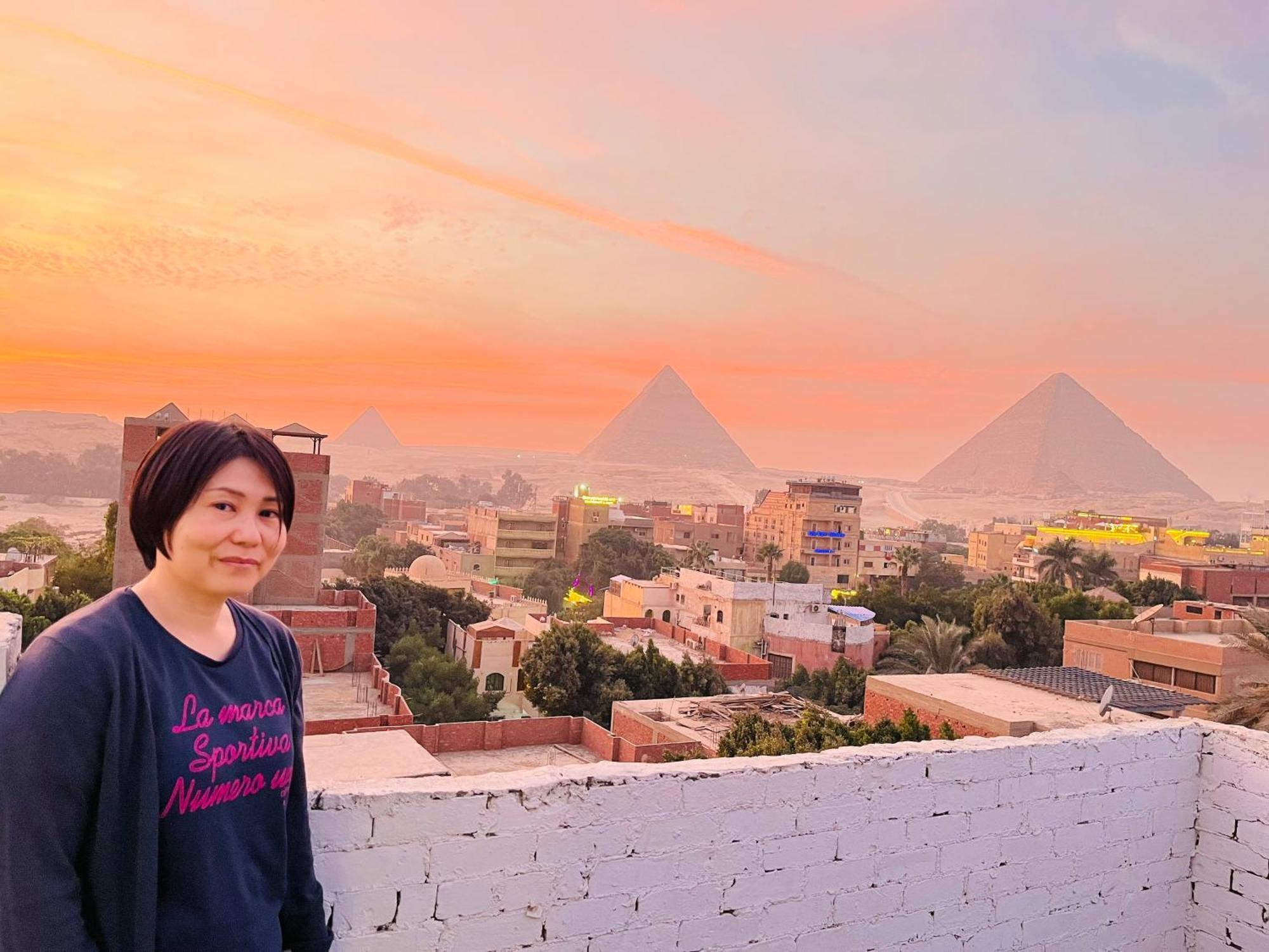 Loay Pyramids View Apartment Кайро Екстериор снимка